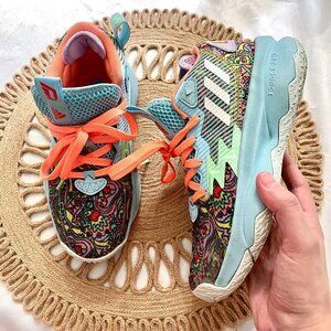 Adidas Dame 8 “Formula 0 2022 Camp” Limited Color Way Size 3.5Y